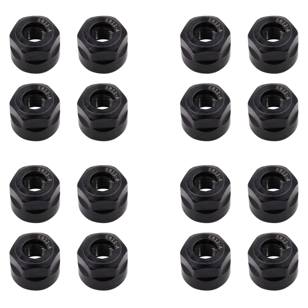 4Pcs Collet Clamping Hex Nuts, For Cnc Milling Chuck Holder Lathe 4852852638636