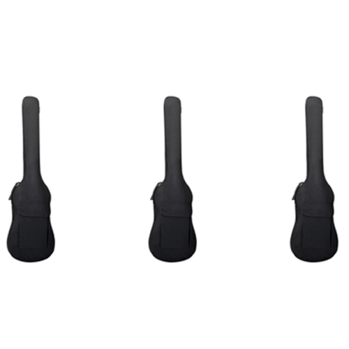 Bolsa para guitarra baixo elétrico, bolsa para show, mochila, capa macia acolchoada