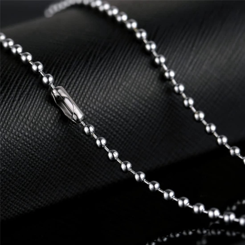Pacote com 25 Dog Tags para gravação a laser com 24 polegadas, preto 1