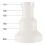 Ventilatiebuis verloopstuk adapter buis luchtkanaal adapter (150-100mm) 4
