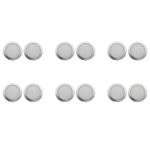 Ceiling Speaker Grille, 4-Inch Embedded Audio Speaker Grille(Silver)