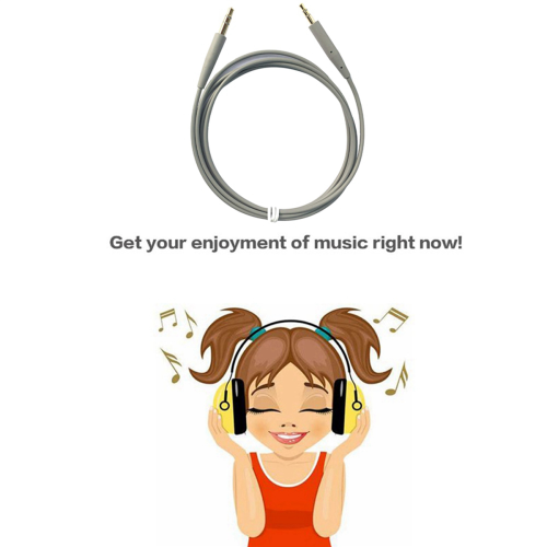 Για ακουστικά QC35 QC25 Καλώδιο ήχου Soundtrue 3.5 έως 2.5, γκρι 2