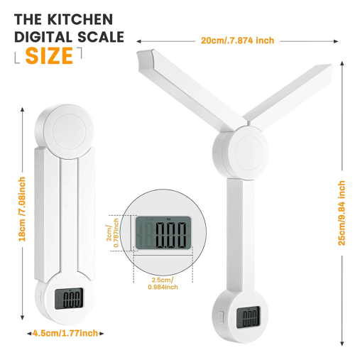High Precision Folding , Digital Kitchen Scale 2
