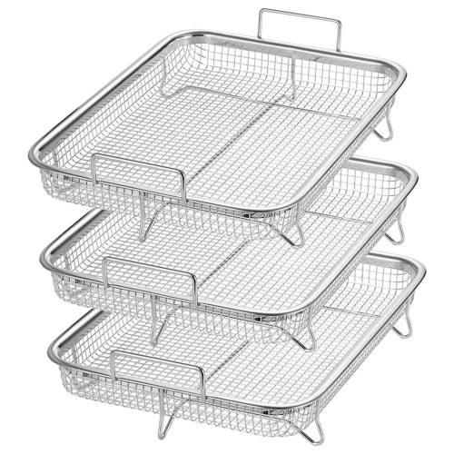 3 Pack Air Fryer Basket for Oven 1