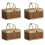 Coș de bambus Coș țesut natural, ecologic Coș de picnic din bambus 1