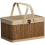 Coș de bambus Coș țesut natural, ecologic Coș de picnic din bambus 2
