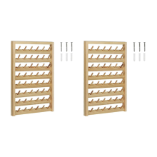 Suporte para linha de costura com 48 carretéis, suporte para linha de costura de parede