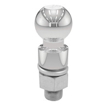 40035 Chrome Trailer Hitch Ball, 10,000 lbs, 2Inch Rise, 25/16Inch Diameter, 11/4 x 25/8Inch Shank, silver