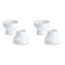 Adaptor pentru conductă de aer din ABS, adaptor pentru ventilator sau orificiu de aerisire pentru uscător