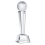 Troféu de golfe de cristal de 9 x 2,8 polegadas para torneios de golfe para adultos e crianças 2