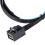 Μίνι SAS HD 12G SFF8643 σε 4 συνδετήρες καλωδίων SAS 29 ακίδων SFF8482 6