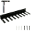 1PCS Multi-Purpose Gym Equipment Storage Rack Heavy Duty Gym Rack 5
