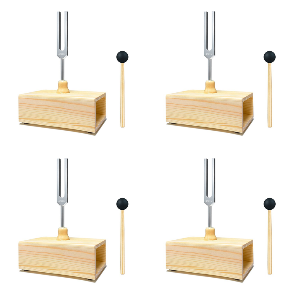 Markenlos 432 Hz Tuning Fork With Resonance Box