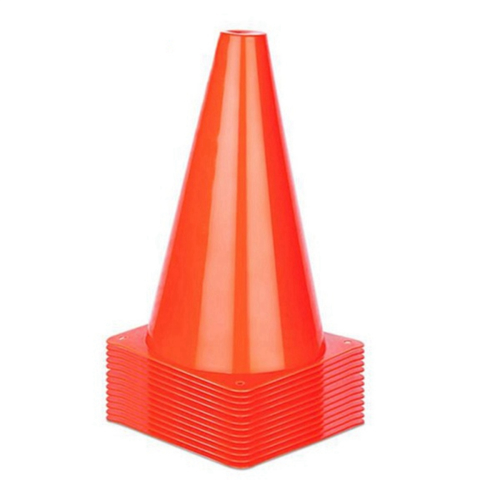 15 cones esportivos de 9 polegadas, cones de plástico para treinamento de futebol e basquete 1