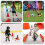 15 cones esportivos de 9 polegadas, cones de plástico para treinamento de futebol e basquete 4