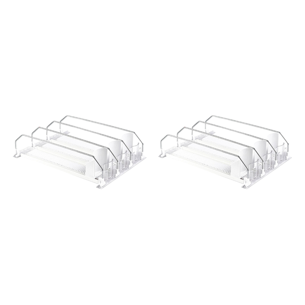 Drink Organizer for Fridge-White Automatic Pusher Glide-image-OPC-PHYWXJ6-NEW