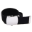 Curea din material textil, curea din material textil, curea din chingi, neagră, bărbătească, 38 mm 4