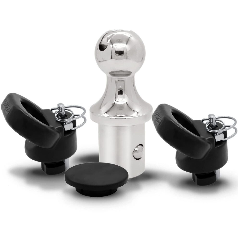 60618, Puck System Gooseneck Hitch Ball Kit, Compatible With 2013 Dodge Ram 2500 3500 845009267579
