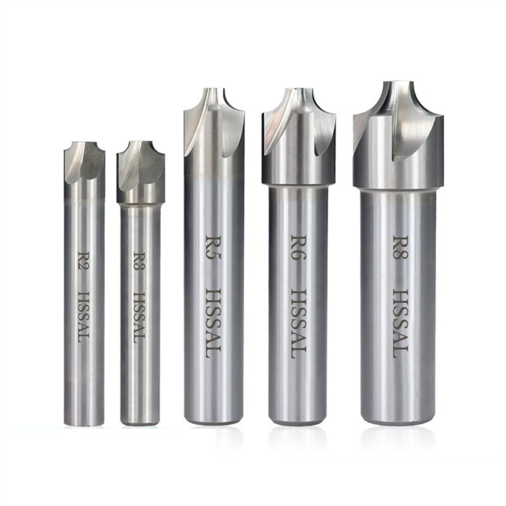 Corner Rounding End R1.0-R12 Radius Router Bit 1Pcs (Size : R8.0) 354398664741