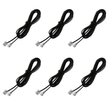RJ11 6P4C-kabel voor telefoon ADSL-modem 2 meter