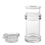 Clear Acrylic Soy Sauce Vinegar Olive Oil Bottle 100ml 3