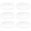 Transparent 3mm thick Mirror Acrylic round Disc Diámetro:60mm 1