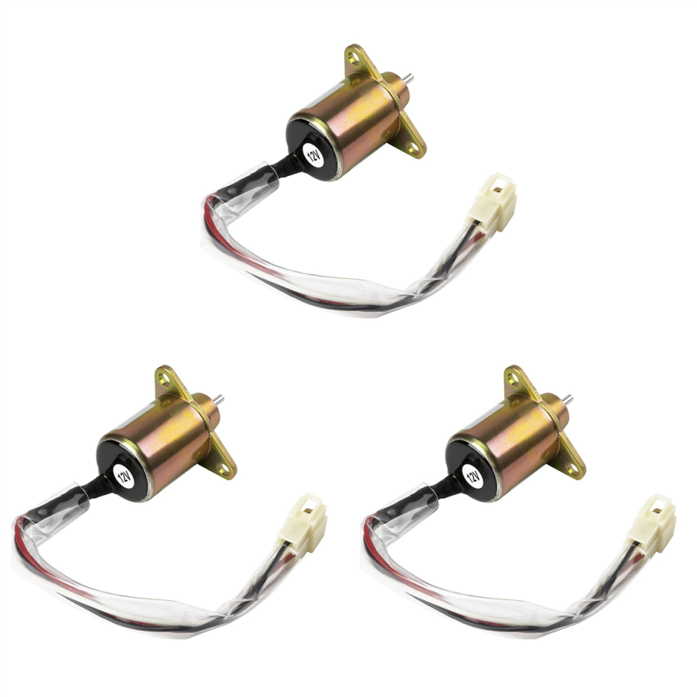 Fuel Shutoff Solenoid For 12V Engine Takeuchi 1503Es-12S5suc5s 4852852657484