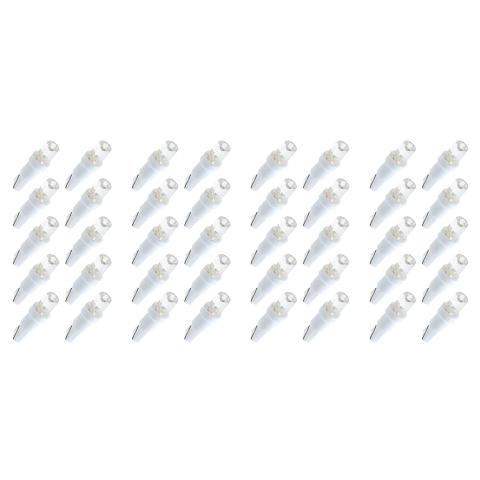 10X T5 W1.2w W3w 1 Smd Dashboard Led Car Interior Lights12v White 4852852655992