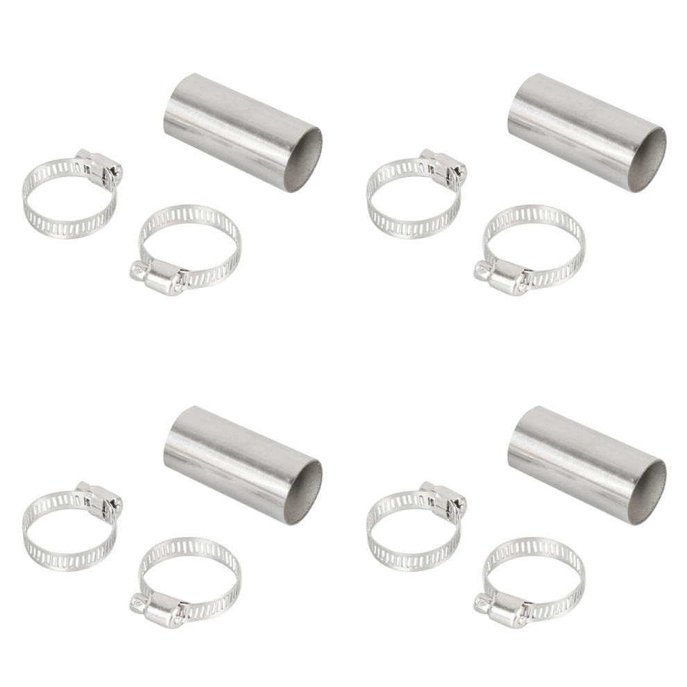 24Mm Heater Exhaust Pipe Connector Air Parking Heater Silver 4852852657224