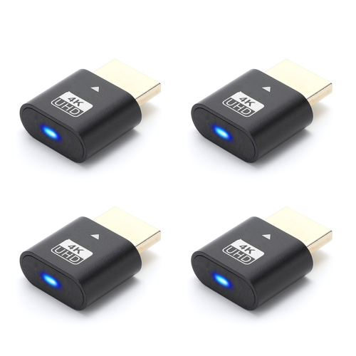 -Compatibele 4K Dummy Plug met LED-licht C
