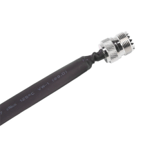 UHF vrouwelijk naar UHF vrouwelijk 50 Ohm coax pigtail verlengsnoer, 40 cm