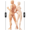 Konstnärsdocka Ledade ritfigurer Man + Kvinna Set (Hudfärg) 5