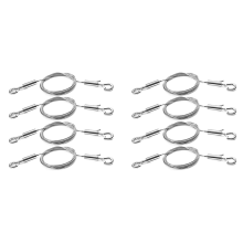 4Pcs 2M x1.5mm Adjustable Picture Hanging - Stainless Steel Wire Rope