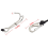 Scuba Diving Doppel Dual Reef Drift Hook, Schwarz 4