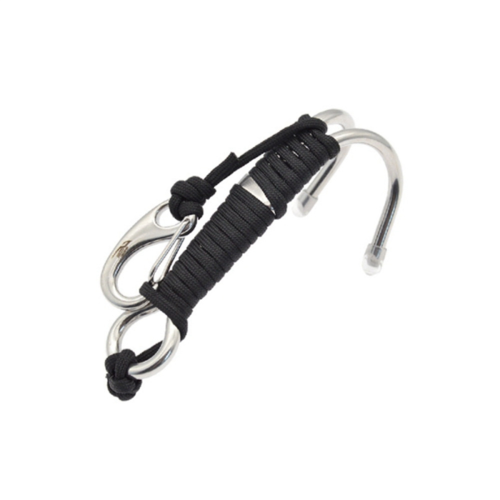 Scuba Diving Doppel Dual Reef Drift Hook, Schwarz 1