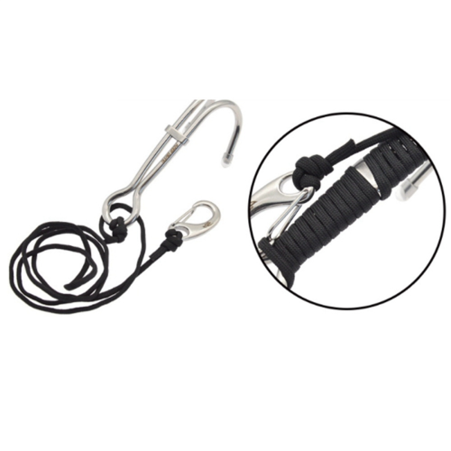 Scuba Diving Doppel Dual Reef Drift Hook, Schwarz 2
