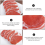 2Pcs Fake Cooked Fresh Pork Simulation Cabinet Desk Decoration 5