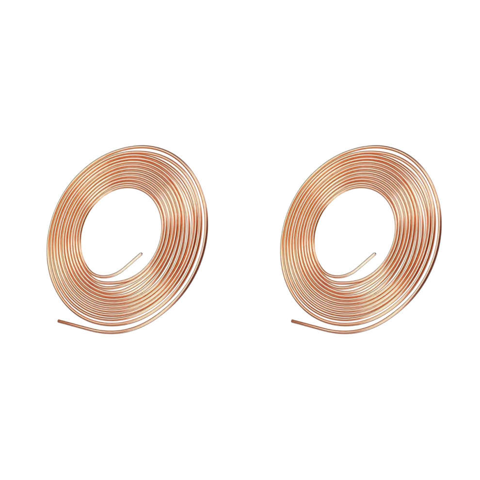 32.8 Ft Brake Pipe Copper Plated Steel Pipe 3/16 Inch Car Brake Hose 4852852660323