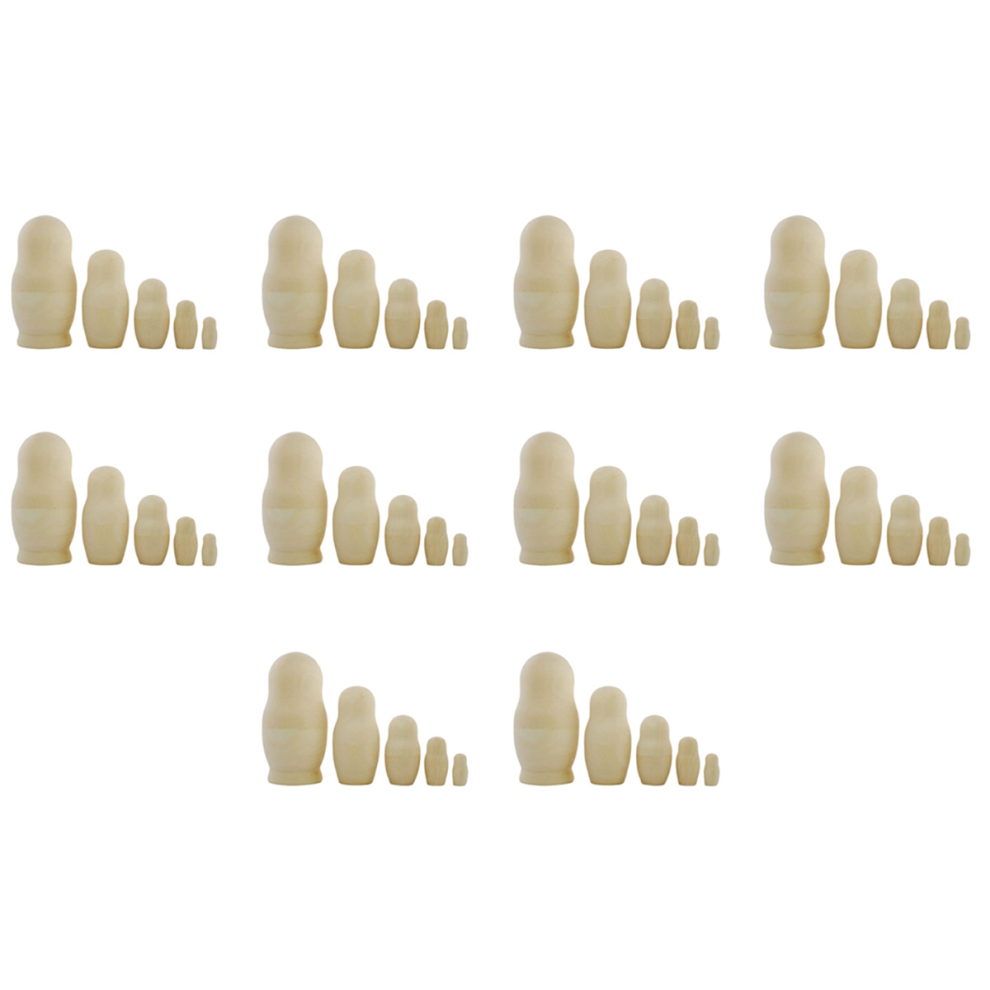 Markenlos Unpainted Russian Nesting Dolls Diy Blank Nesting Dolls Unfinished
