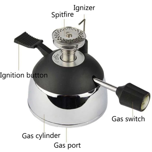 Mini Tabletop Butane Gas Burner for Siphon Coffee Heater Maker 2