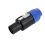 8-pack audiokabeladapterconnectoren, 4-polige audioluidsprekerstekker 6