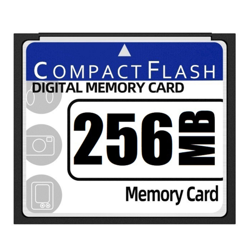 256 MB Compact Flash-minnekort for kamera, reklamemaskin 1