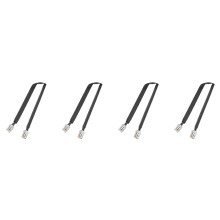 50 Ohm coax pigtail verlengsnoer 30CM