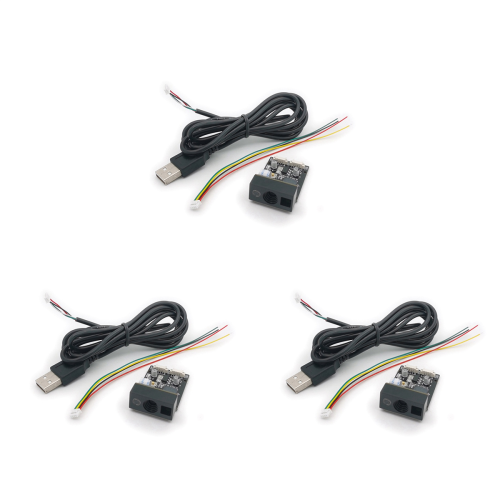 Leitor de código de barras GM865 1D 2D USB TTL QR Code Module CMOS, lente próxima