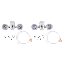 Supapă de reglare a presiunii pentru frișcă cu furtun și adaptor
