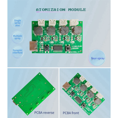 Four- Humidifier Module Control Board Atomizer Driver Board, A 2