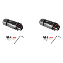 Conector solar fotovoltaic, impermeabil, IP68, 4000 V, 40 A