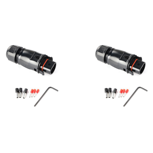 Solcellekontaktplugg, vanntett, IP68, 4000 V, 40 A