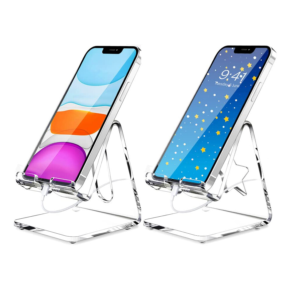 Clear Phone Stand For Desk Or Office Use Refï¼Sxb 354398667506