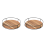 Non-Skid Wood Turntable Organizer for Cabinet,Pantry,Carbonized Black 1